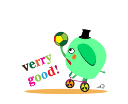 Interesting Midori-Elephant Animated sticker #15783827