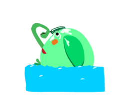 Interesting Midori-Elephant Animated sticker #15783829