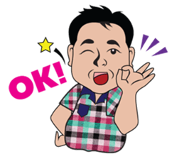 farmer man sticker #15784697