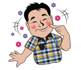 farmer man sticker #15784718