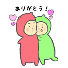 akakoro&midorikoro sticker #15784763