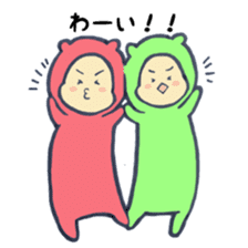 akakoro&midorikoro sticker #15784778