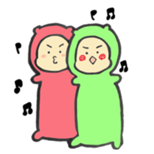 akakoro&midorikoro sticker #15784801