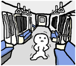 Sapporo subway Toho line sticker sticker #15785304