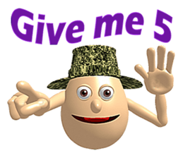 3D Egg Country Part4: Interesting Life sticker #15785579