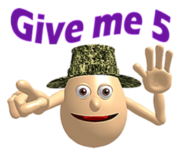 3D Egg Country Part4: Interesting Life sticker #15785579