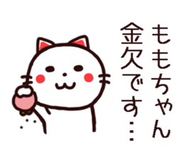 Momo chan Peach Sticker sticker #15785903