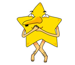Overeacted Star sticker #15787693