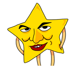 Overeacted Star sticker #15787696