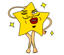 Overeacted Star sticker #15787697
