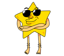 Overeacted Star sticker #15787698