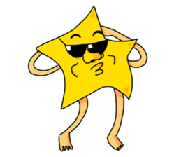 Overeacted Star sticker #15787702