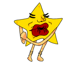 Overeacted Star sticker #15787703