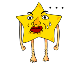 Overeacted Star sticker #15787704