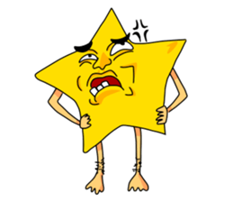 Overeacted Star sticker #15787705