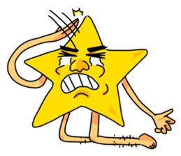 Overeacted Star sticker #15787713