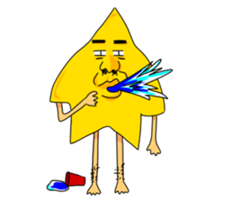 Overeacted Star sticker #15787717
