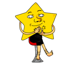 Overeacted Star sticker #15787718