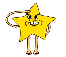 Overeacted Star sticker #15787719