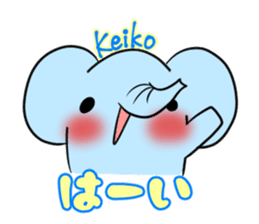 KEIKO's exclusive sticker sticker #15788240