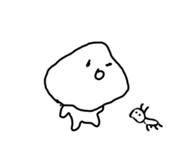 Drawing drawn like 3 years old(no words) sticker #15788999