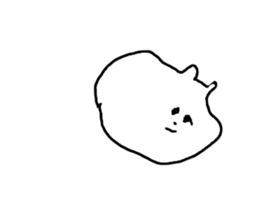 Drawing drawn like 3 years old(no words) sticker #15789000