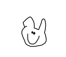 Drawing drawn like 3 years old(no words) sticker #15789012