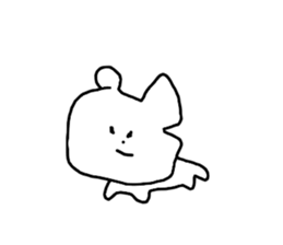 Drawing drawn like 3 years old(no words) sticker #15789015