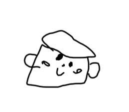 Drawing drawn like 3 years old(no words) sticker #15789027