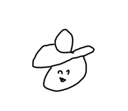 Drawing drawn like 3 years old(no words) sticker #15789028