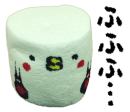 Marshmallow Bird sticker #15789856
