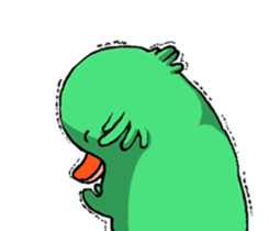 Lovely platypus sticker #15790021