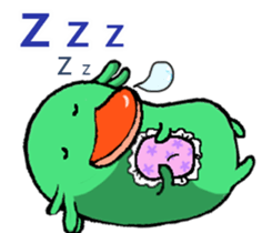 Lovely platypus sticker #15790025