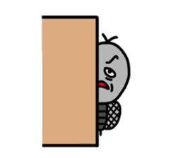 Flies of bad character sticker #15790603