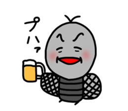 Flies of bad character sticker #15790623