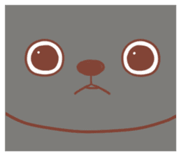 BONBON-ZIN with White cat & Black cat sticker #15791684