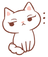 BONBON-ZIN with White cat & Black cat sticker #15791685