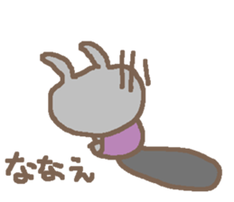 Nanae cute rabbit stickers! sticker #15791808
