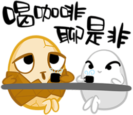 TEA EGG - III sticker #15792037