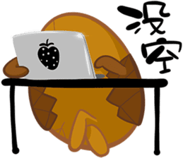 TEA EGG - III sticker #15792042