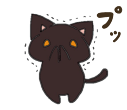 black playful kitten3 sticker #15792363