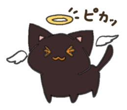 black playful kitten3 sticker #15792375