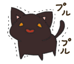 black playful kitten3 sticker #15792377