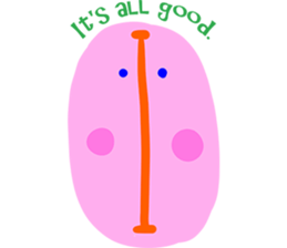 Alphabet kun Sticker sticker #15792386