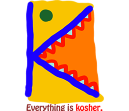 Alphabet kun Sticker sticker #15792388
