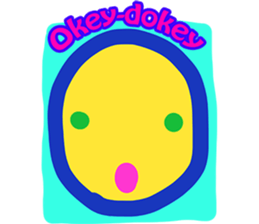 Alphabet kun Sticker sticker #15792392