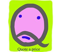 Alphabet kun Sticker sticker #15792394