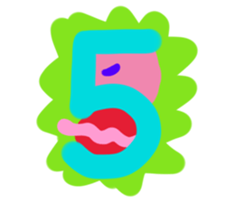 Alphabet kun Sticker sticker #15792408