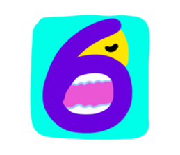 Alphabet kun Sticker sticker #15792409