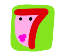 Alphabet kun Sticker sticker #15792410